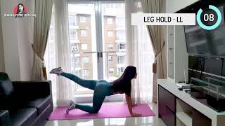 8 Gerakan untuk Mengencangkan Bokong 🔥 Intense Peachy Bum Workout | Dengan Pemanasan dan Aktivasi