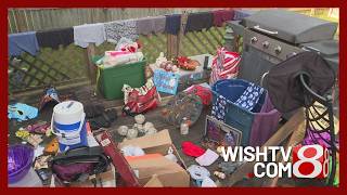 Flood cleanup underway in Indianapolis Ravenswood neighborhood and Henry County Indiana