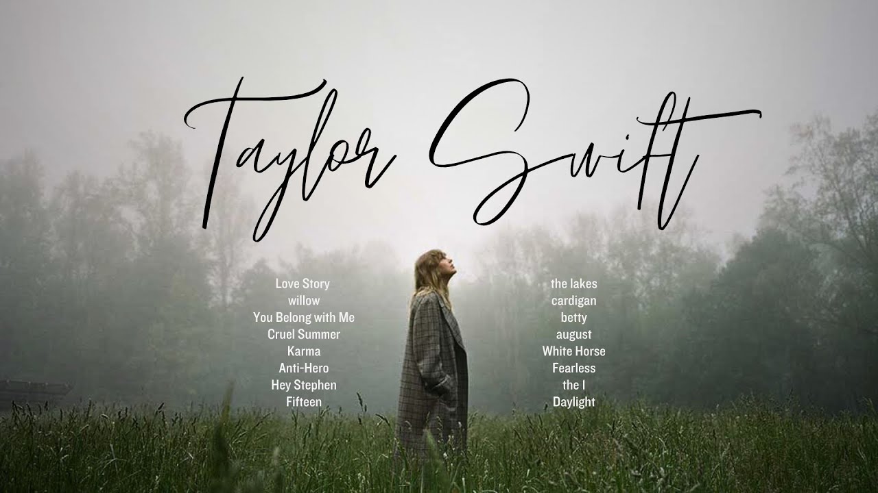 Taylor Swift - NO AD Playlist Taylor's Version, folklore, OG