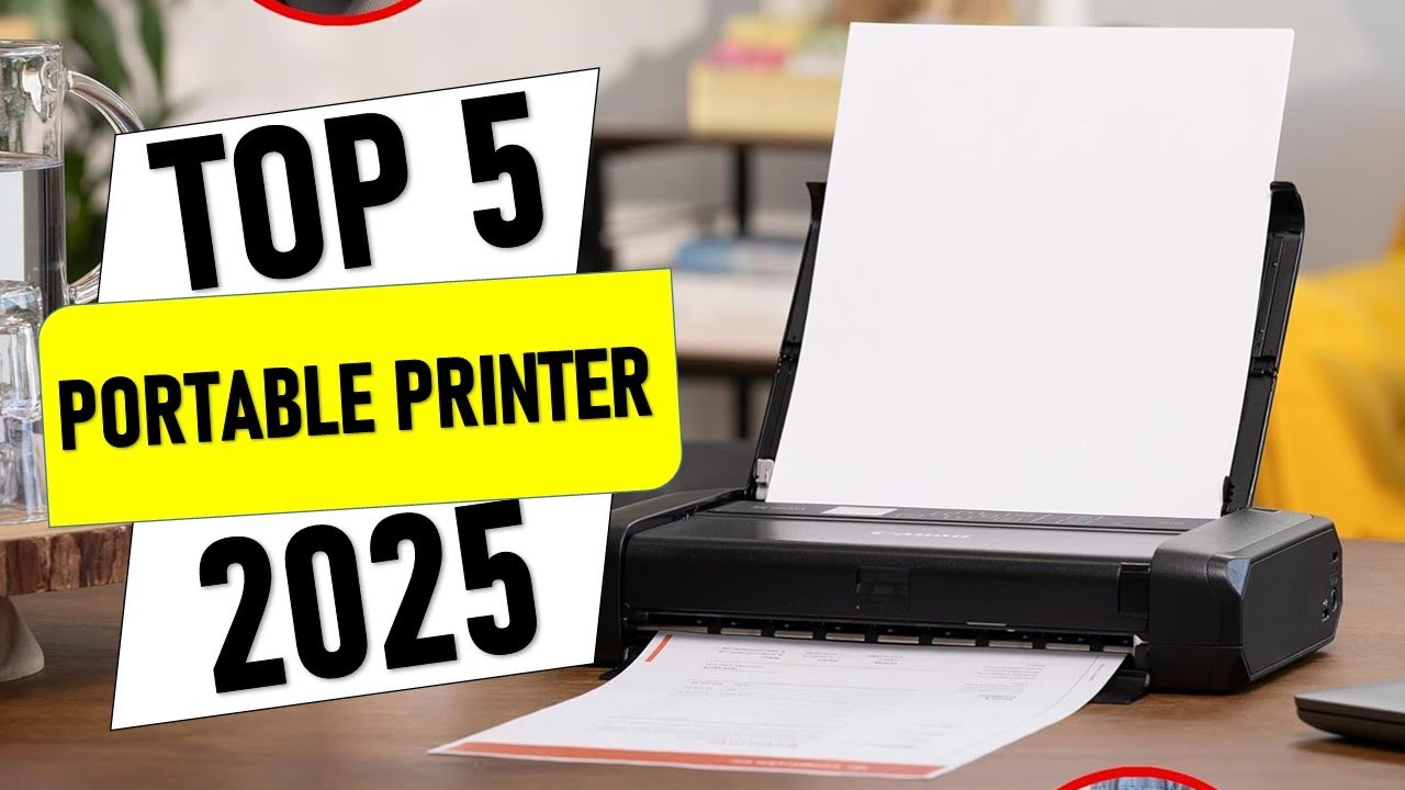 The 5 Best Portable Printers in2 025 - YouTube