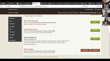 Omeka Tutorial