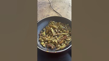 Small fish with fermented bamboo shoots #cooking #food #kolpaatdhaba #easyrecipeathome #recipe
