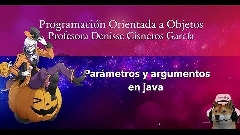 parámetros y argumentos en java