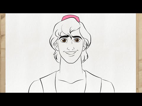 Vidéo: Comment Dessiner Aladin