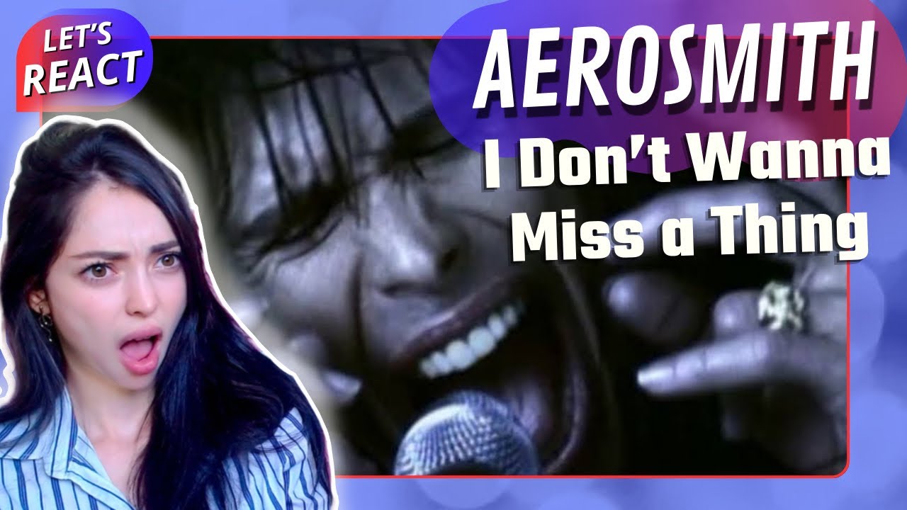 РЕАКЦИЯ на Aerosmith - Я НЕ ХОЧУ НИЧЕГО ПРОПУСТИТЬ!!!