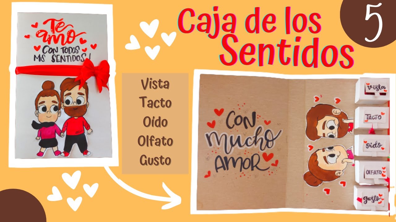 Regala Siempre Amor: Caja de los 5 sentidos