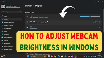 How to Adjust Webcam Brightness in Windows 11