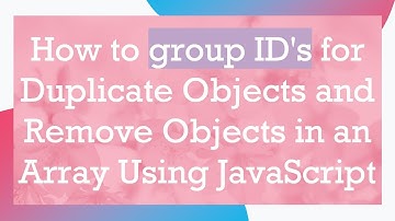 How to group ID