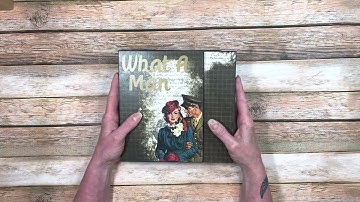 Retro Men ‘Round About Folio Walk Through