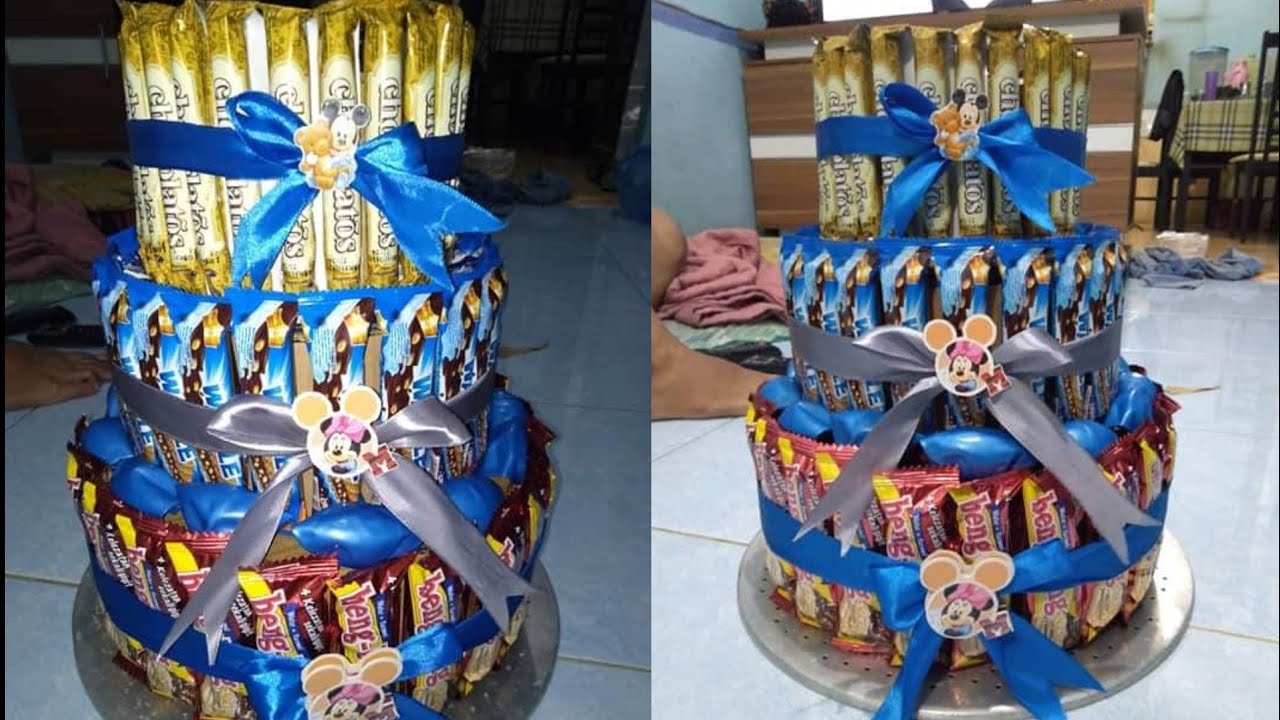 Murah meriah begini cara membuat kue ulang  tahun  dari 