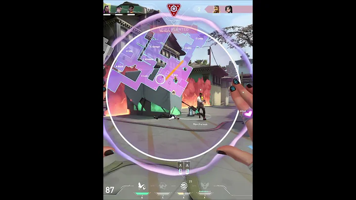 Clove almost clutch!  #valorantclutchmoments #valorantgaming #valorantclips #valoranthighlights