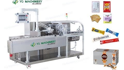 Horizontal box cartoning machine price for sachet boxing machinery in Pharmaceutical Industry