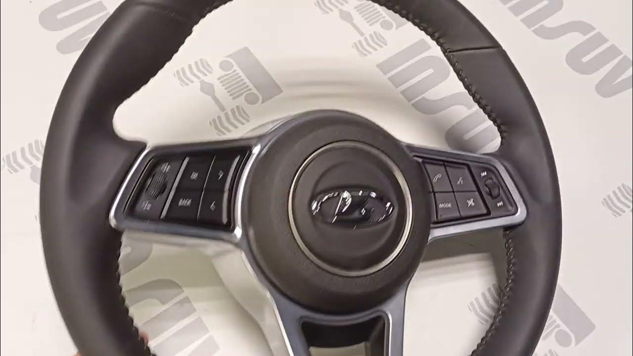 Кожаный мультируль AMG Шевроле Нива, Приора, Калина - YouTube