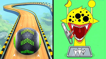 Spranky Transformer Vs Going Balls 🌻🐝😃🤬 Max All Levels Android iOS Gameplay Ep 910