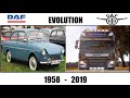 DAF - EVOLUTION (1958-2019)