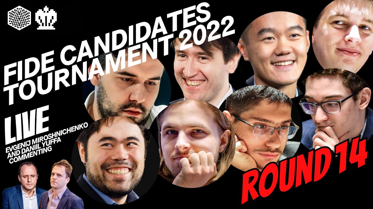 Torneio de CANDIDATOS FIDE 2022 - Rodada 14 