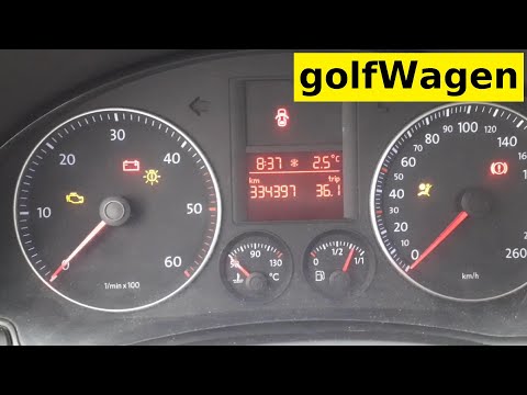 VW Golf 5 plate light quick fix repair