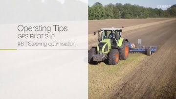 CLAAS Operating tips GPS PILOT S10 #8 | Steering optimisation