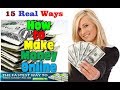 15 Ways To Make Money Online