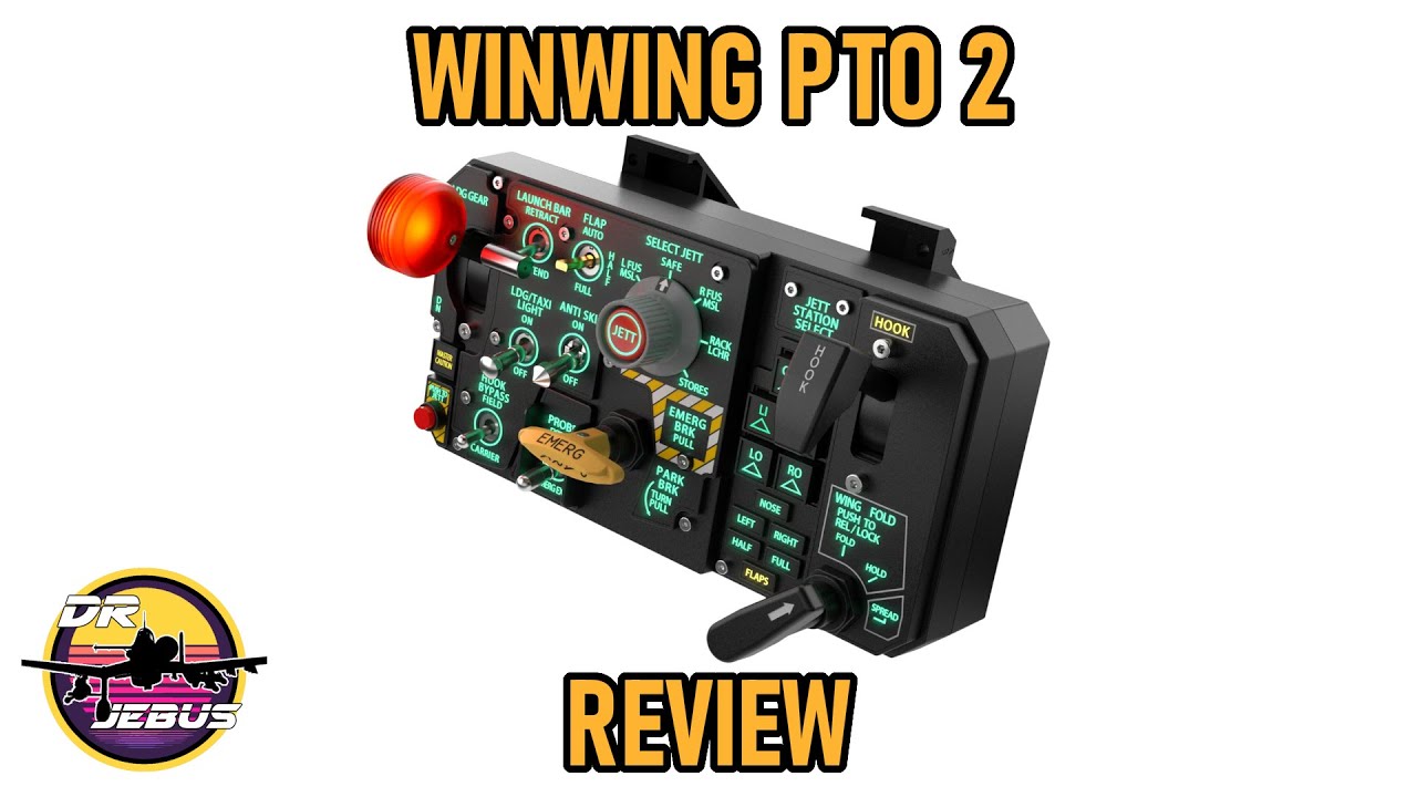 WinWing PTO 2 Panel of Take Off Review - YouTube