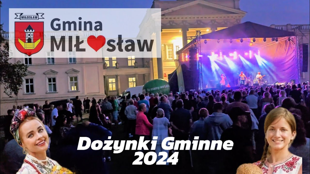 Dożynki Gminne Miłosław 2024 by PlutoTv  [4K HDR]