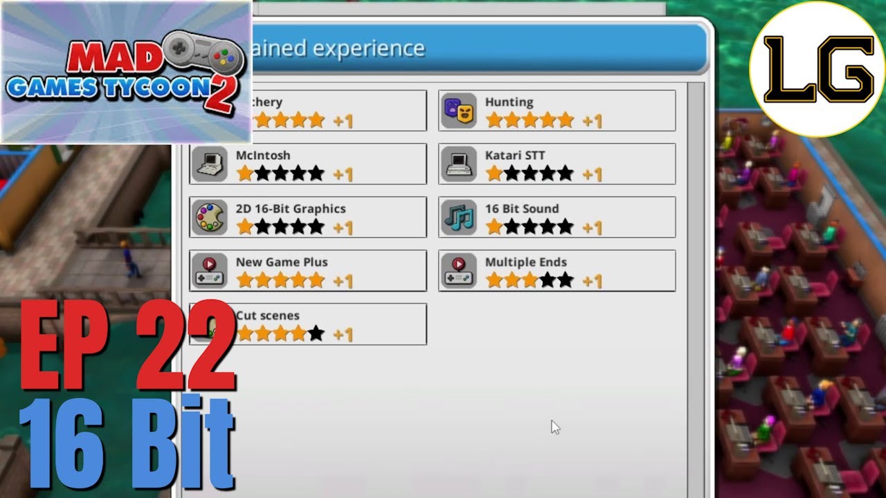 The 16 Bit Era Has Begun! - Let's Play Mad Games Tycoon 2 Full Release Ep 22