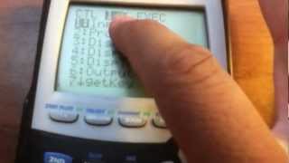 How to Program the Two Point Formula on Your TI 84 Calculator