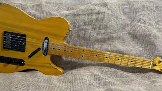 Jacobs Hand Built Tele Barncaster Electric Guitar/ For Sale on eBay