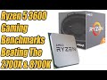 AMD Ryzen 5 3600 Gaming Benchmarks - Beating The 2700X &amp; 8700K!