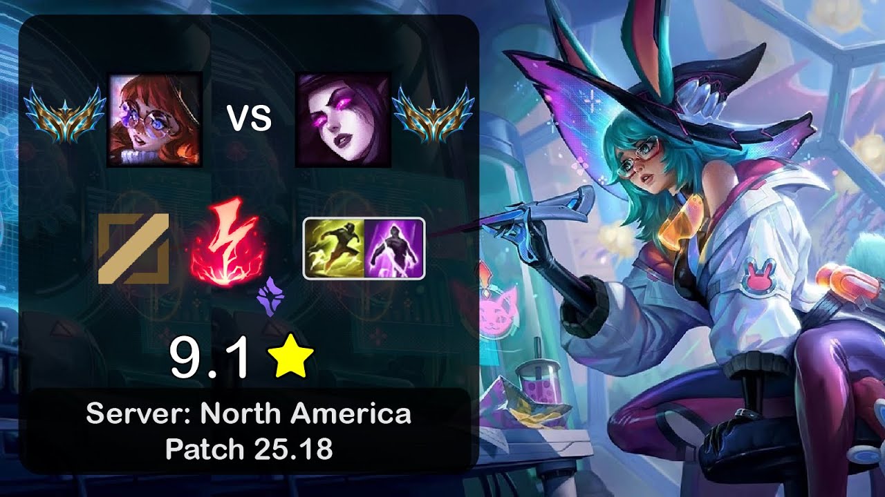 Aurora Mid vs Morgana - NA Challenger - Patch 25.18