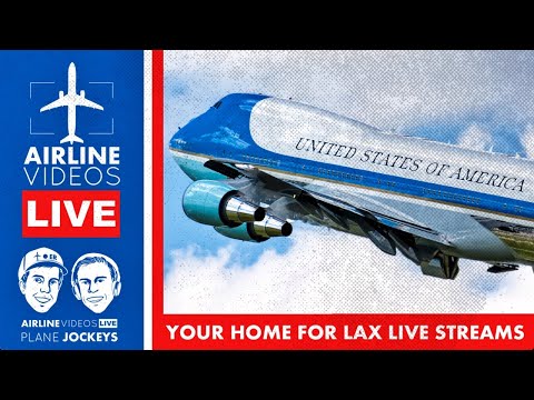 Video ????LIVE Air Force One Arrives in Los Angeles (LAX) |... - youtube