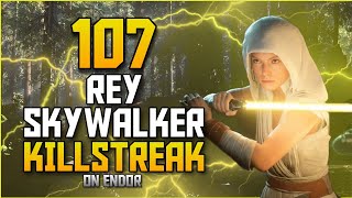 STAR WARS™ Battlefront™ II Rey Skywalker 107 Killstreak (Endor-Galactic Assault)