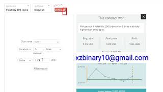 Simple strategy rise fall deriv (Last Digit rules)