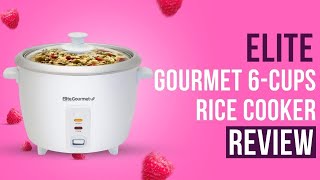 6-Cup Deluxe Rice Cooker [ERC-003] – Shop Elite Gourmet - Small
