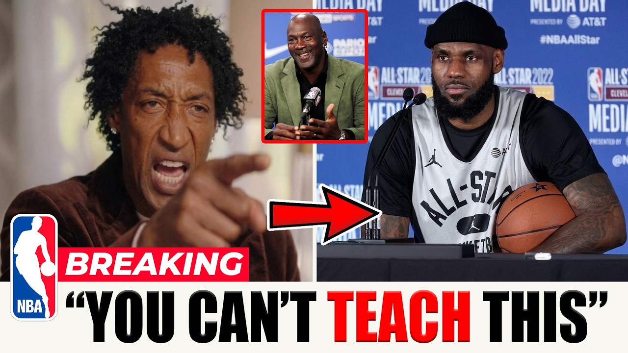Scottie Pippen’s Latest Comments Have Reignited the Michael Jordan vs. LeBron James Debate Across the NBA 😳