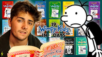 I Read 4,123 Pages of Diary of a Wimpy Kid Books