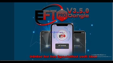 EFT Pro Dongle Update V3.5.0 is released iPhone ICloud Unlimited And Free Bypass (without credit)
