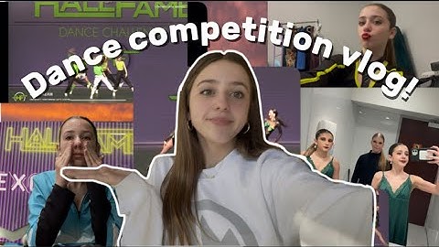 DANCE COMP VLOG! *Packing, shopping, travel, food, comp*
