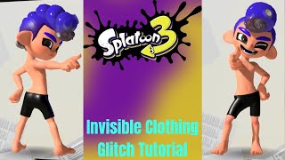 [PATCHED] WHERE ARE MY CLOTHES!?!?! Splatoon 3 Invisible Clothing Glitch Tutorial
