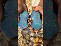 Amazing Opal Stone Split Open – The Colors Inside Are Unreal!” ✨