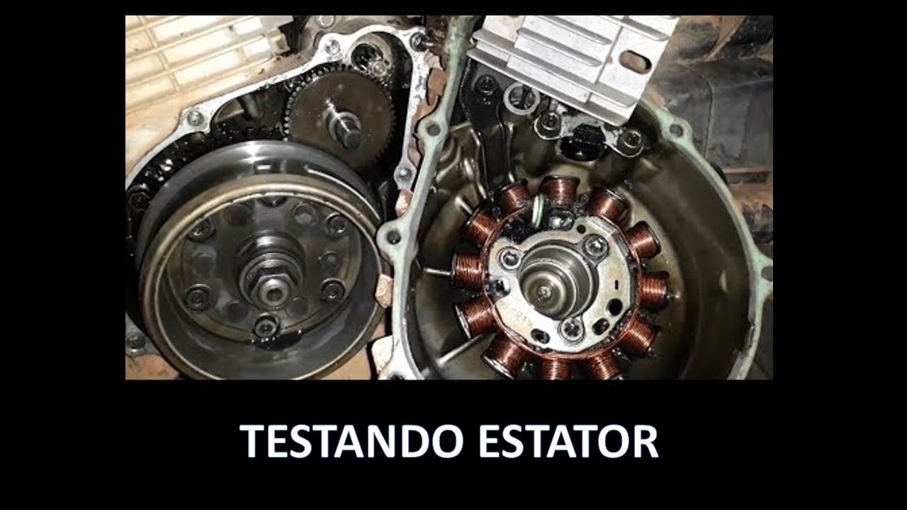 Teste de estator da Chopper Road