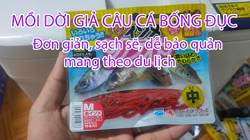 Mồi dời biển nhân tạo, hà đỏ, trùng biển nhân tạo, lưỡi câu, chì câu cá bống đục