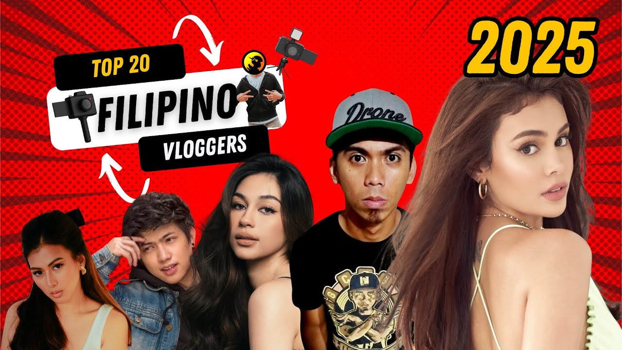 TOP 20 Vloggers in the Philippines 2025