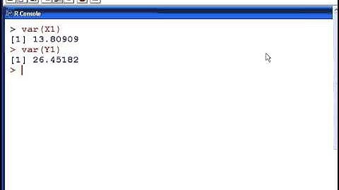 R Tutorial : Testing Equality of Variances
