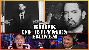 HE'S TOO GOOD! | Eminem - "BOOK OF RHYMES" (Reaction) | #FlawdTV