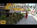 Osmanbey street 2021 - 4k Walking Tour - Istanbul