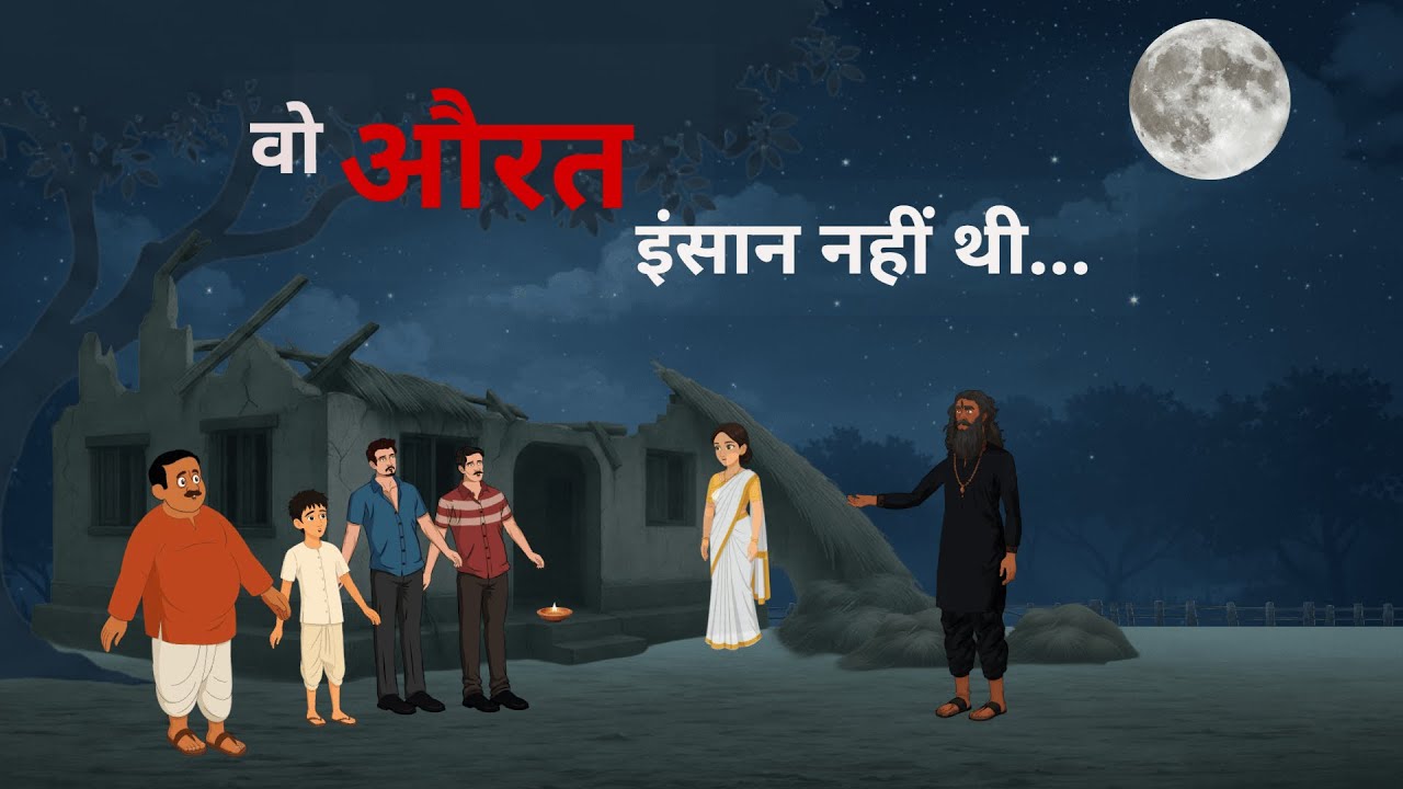 शहर से गांव लौटते वक्त… वो औरत इंसान नहीं थी 😱 | Hindi Horror Kahani | Rainy Village Horror Story