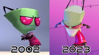 Evolution of Invader Zim in video games (2002 - 2023)