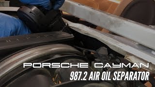 Porsche Cayman Boxster 987.2 How to Remove and Replace the Air Oil Separator