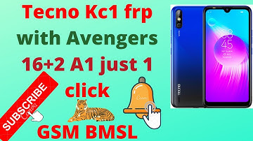 Tecno Kc1 frp 9.0 with Avengers Box 1 click